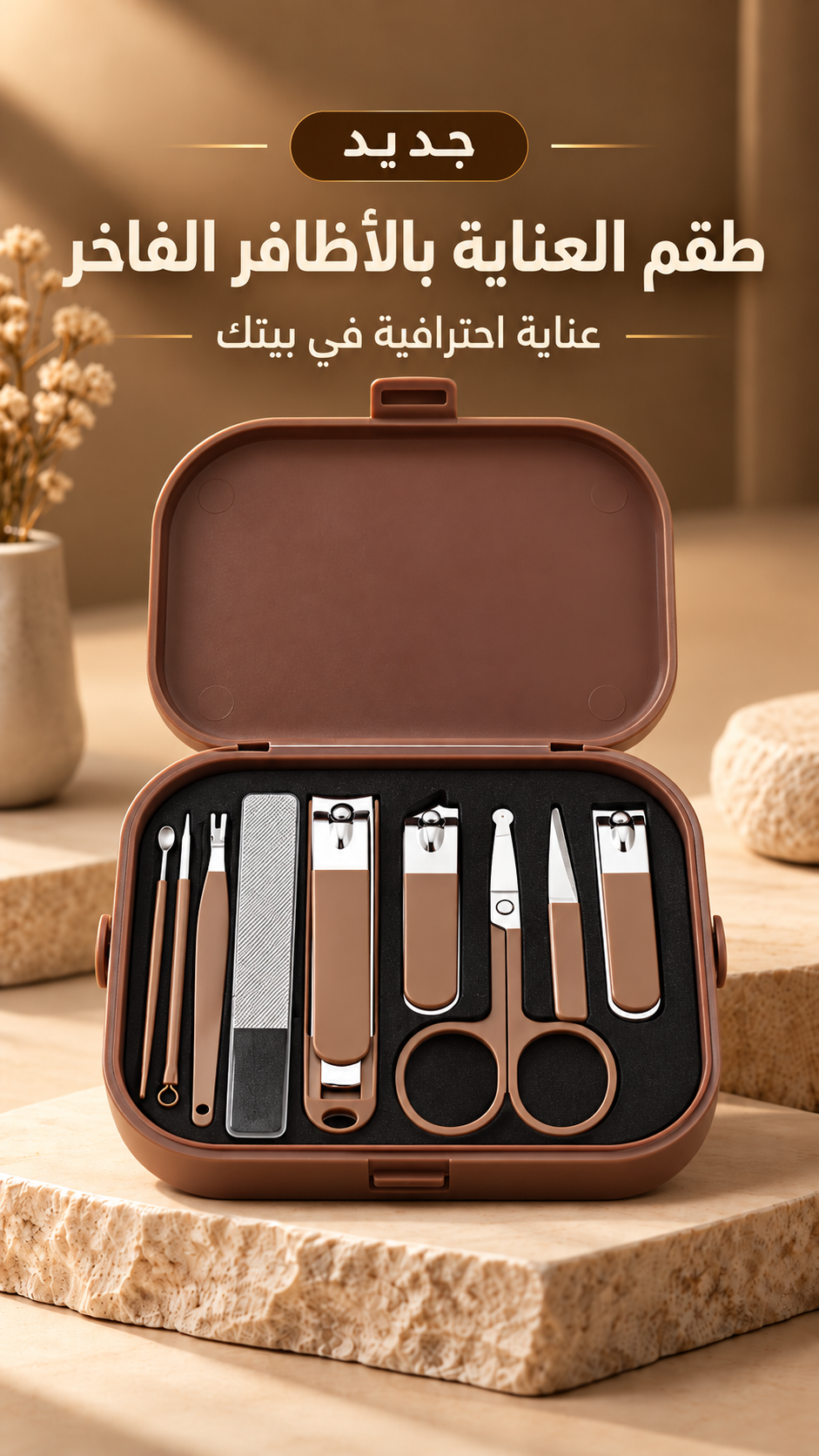 مجموعة العناية بالاضافر 8 قطع
