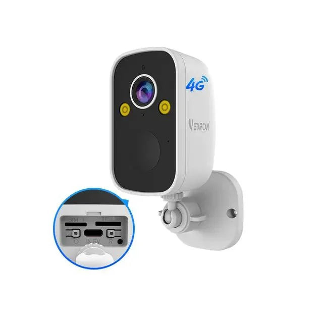2K 4G Camera - كاميرا المراقبة ذات الشريحة والبطارية